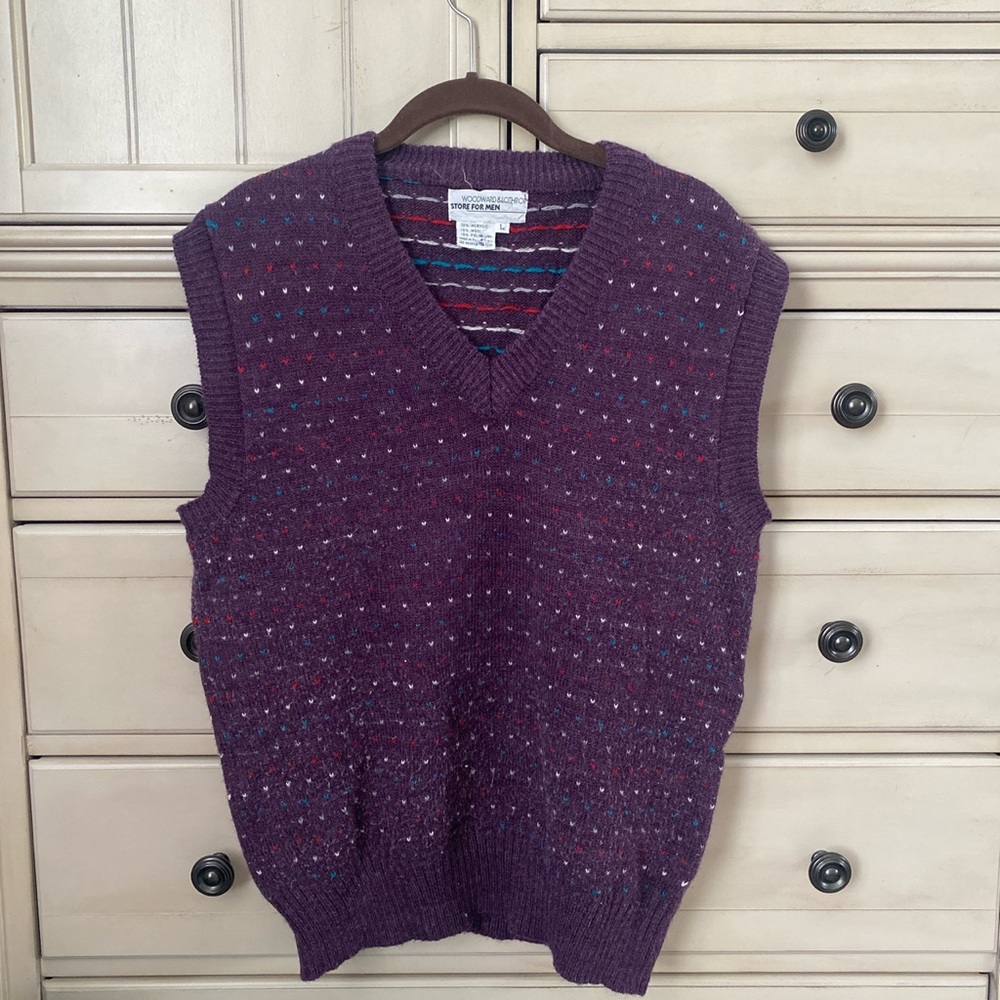 Vintage Woodward and Lothrop vest